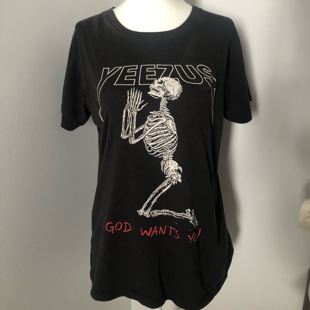Distressed tshirt . Worn only twice OPEN TO OFFERS